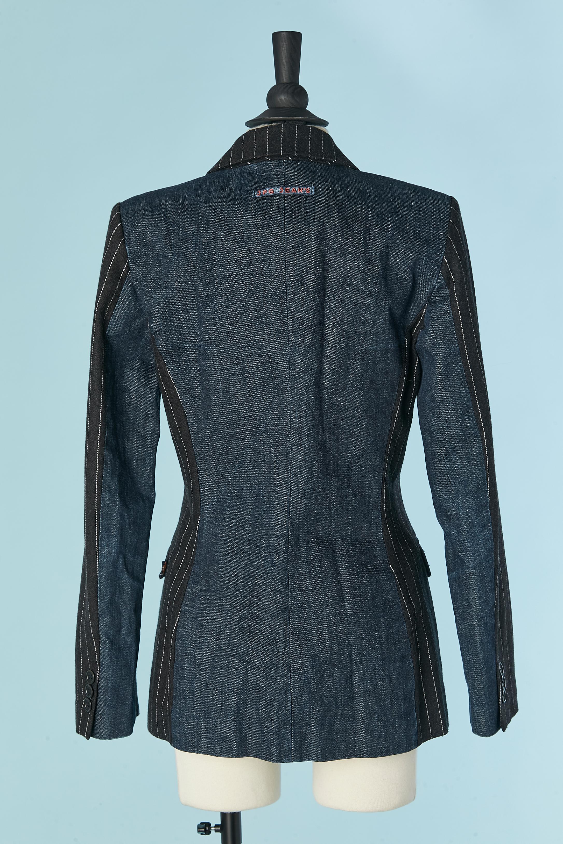 Giacca monopetto a righe Paul JEAN-PAUL GAULTIER Jeans in vendita 2