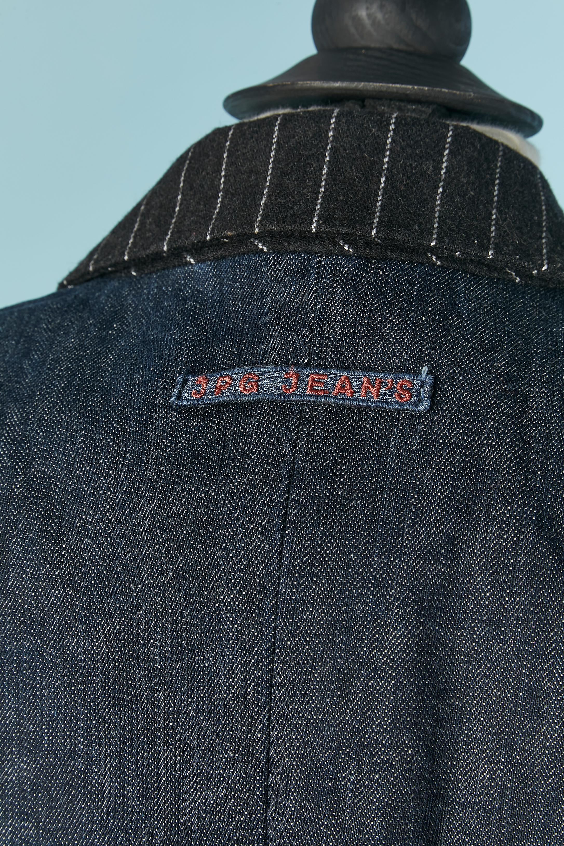 Giacca monopetto a righe Paul JEAN-PAUL GAULTIER Jeans in vendita 3