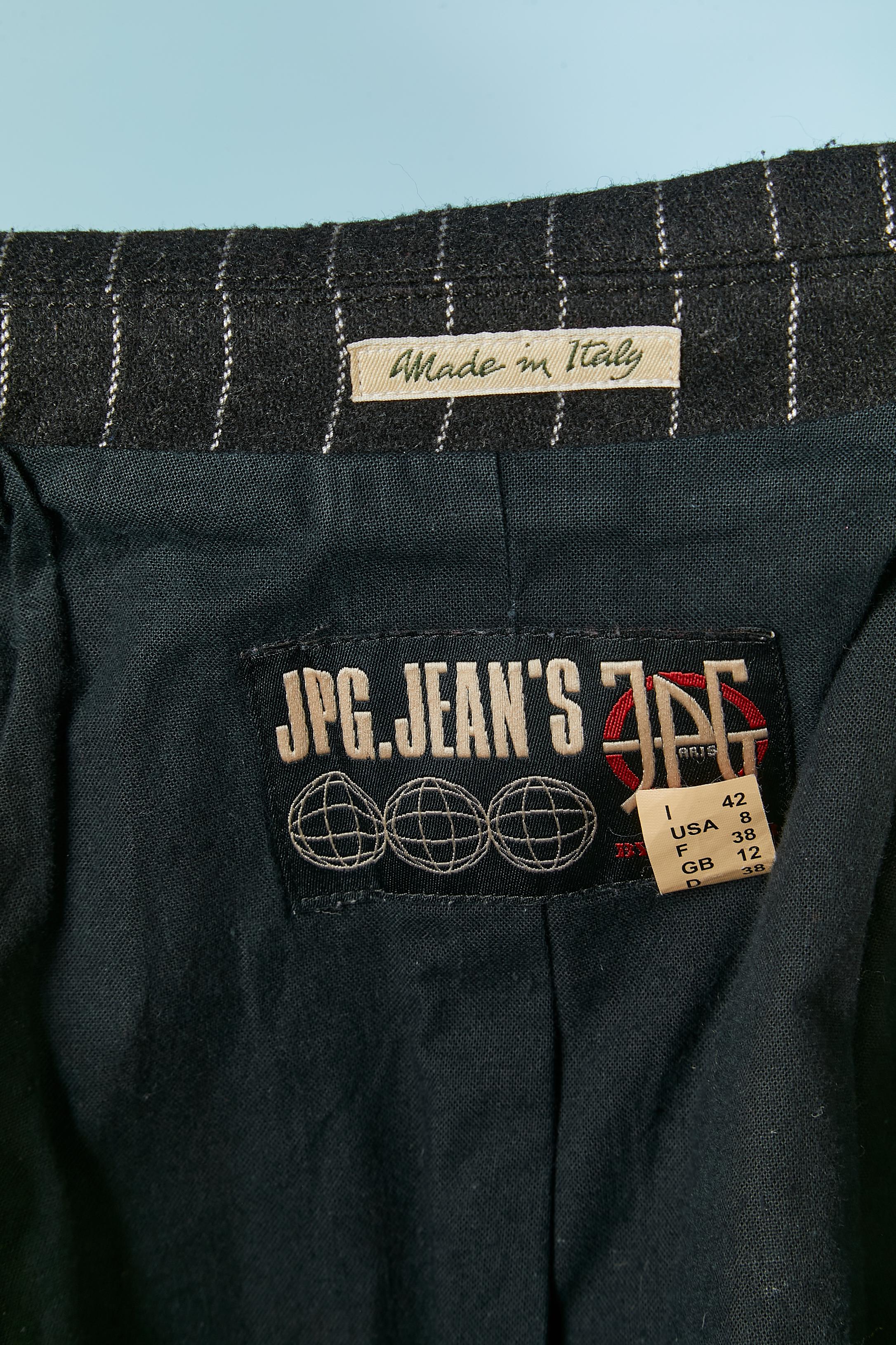 Giacca monopetto a righe Paul JEAN-PAUL GAULTIER Jeans in vendita 4