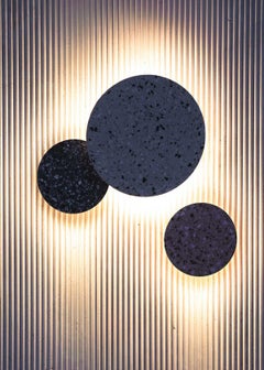 "Pin" Wall Lamp by Bentu Design 'White Terrazzo' (outdoor use)