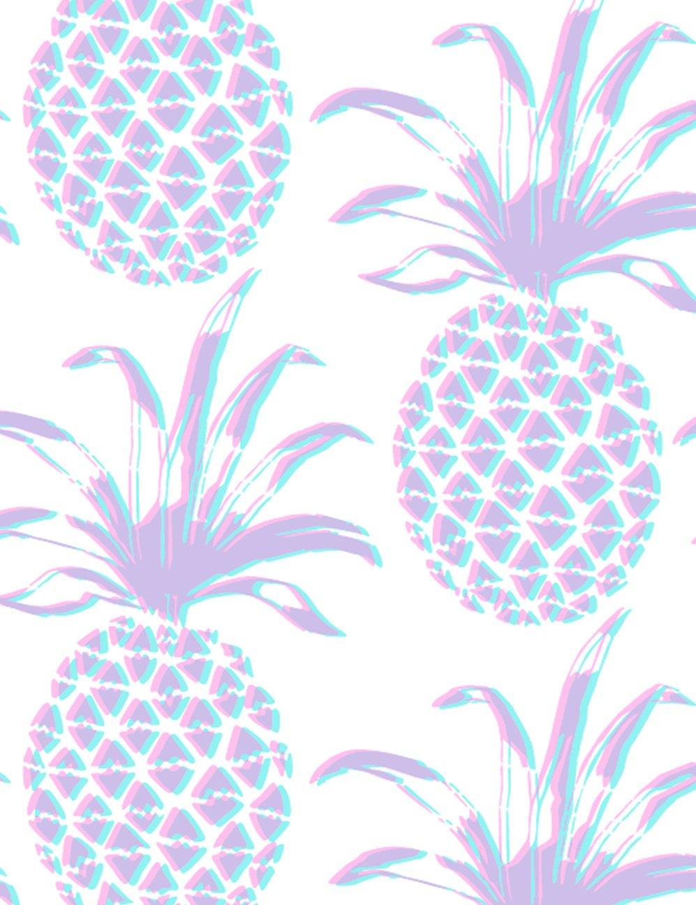 purple pineapple wallpaper