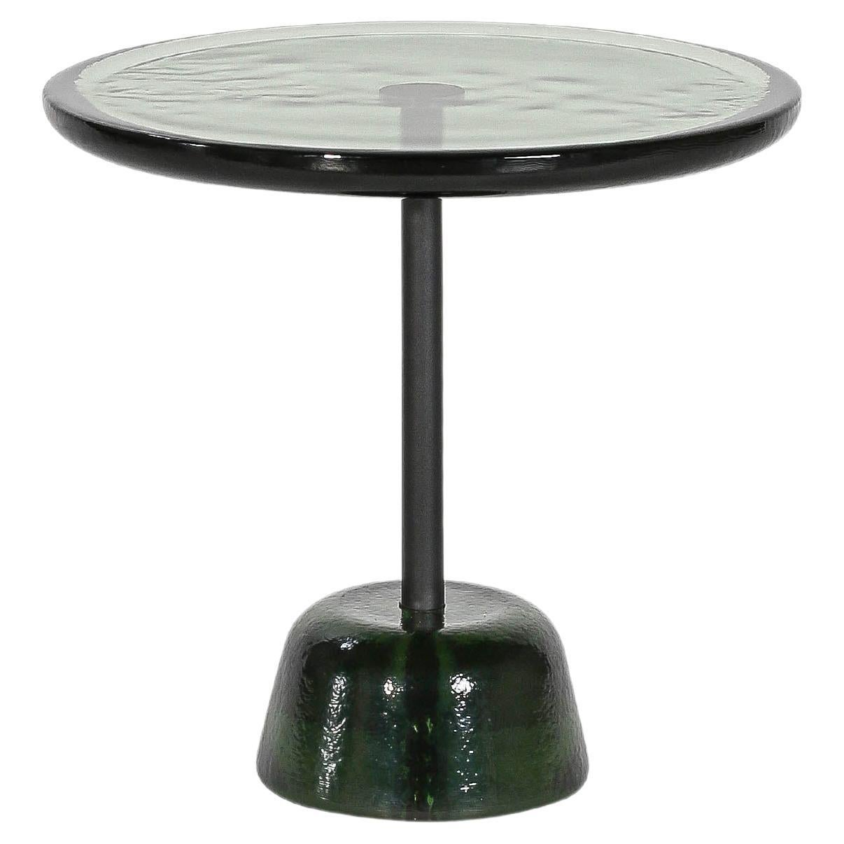 Table d'appoint Pina verte et noire par Pulpo