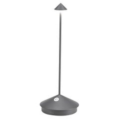 Pina Pro Cordless Table Lamp in Dark Grey