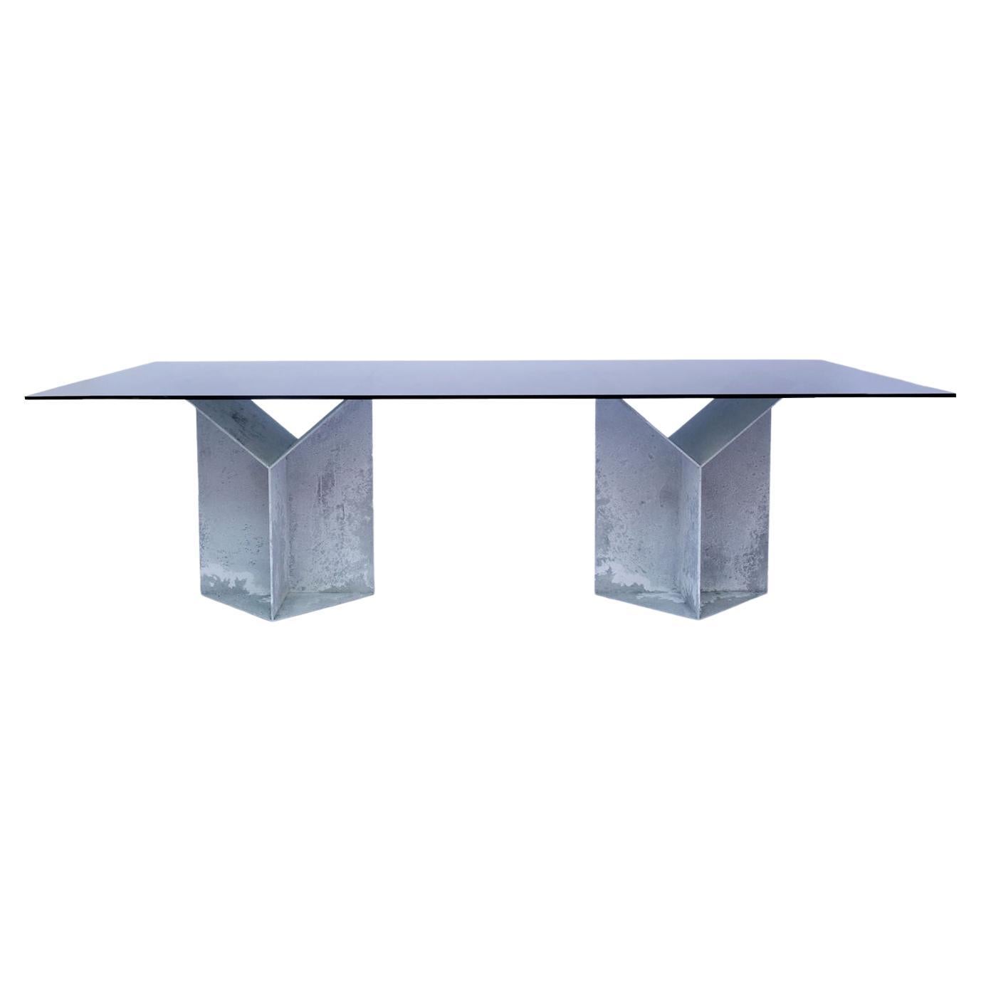 Pinac Dining Table by Oeuffice For Sale