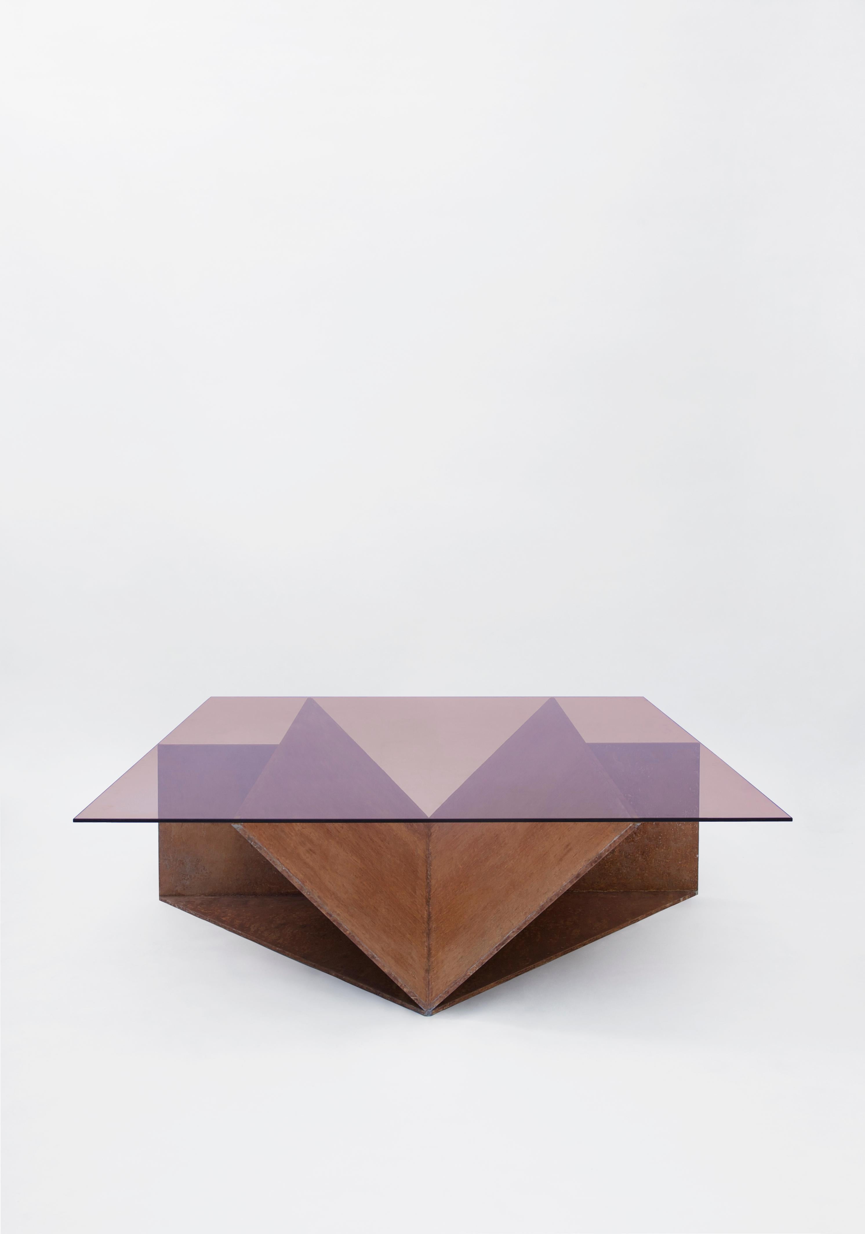 Modern Pinac Low Coffee Table by Oeuffice For Sale