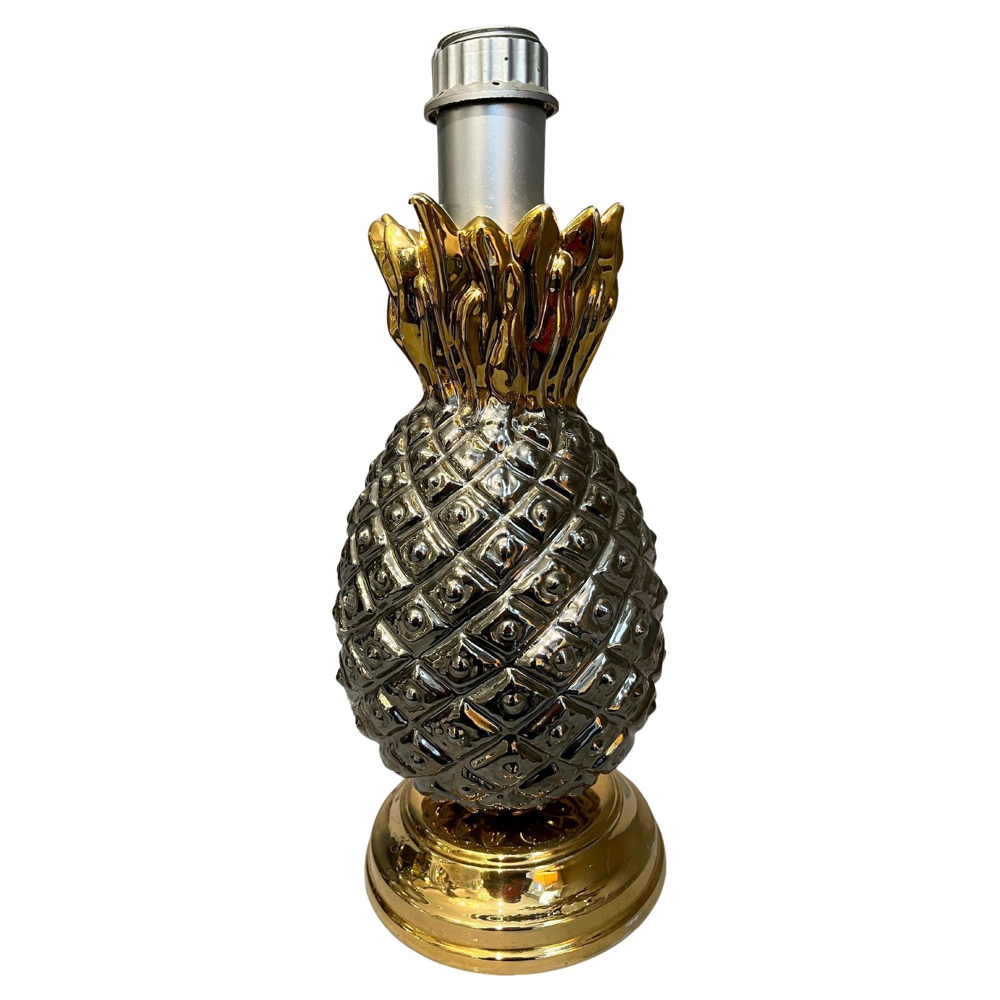 Pied de lampe "Pinapple", Italie, vers 1970