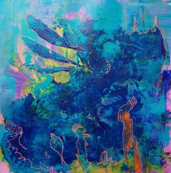Abstract #36, Painting, Acrylic on Canvas