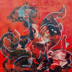 Astratto #38, Pittura, Acrilico su tela