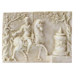 Pinax Relief Made with Compressed Marble Powder 'Ephesus Museum' Statue