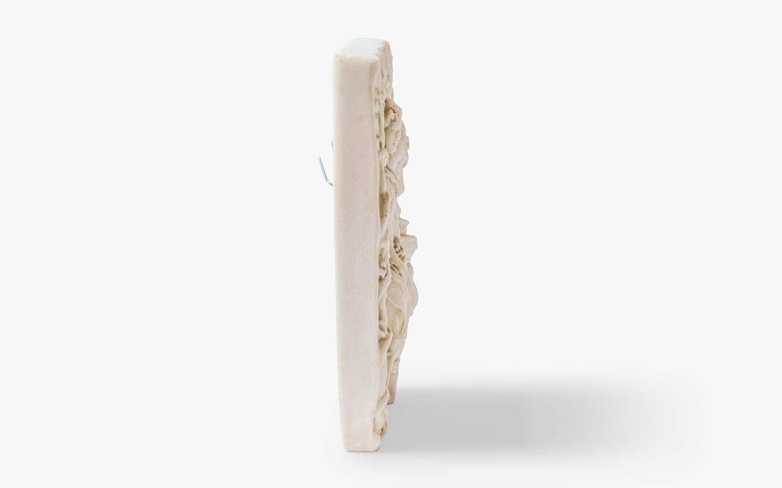 Weight: 2.75 kg

 -The original is displayed in the Ephesus Museum.
- It can hang on the wall.
-Produced from pressed marble powder.
-Produced from the original molds of the works from the museum.
-Can be used indoors and outdoors.



