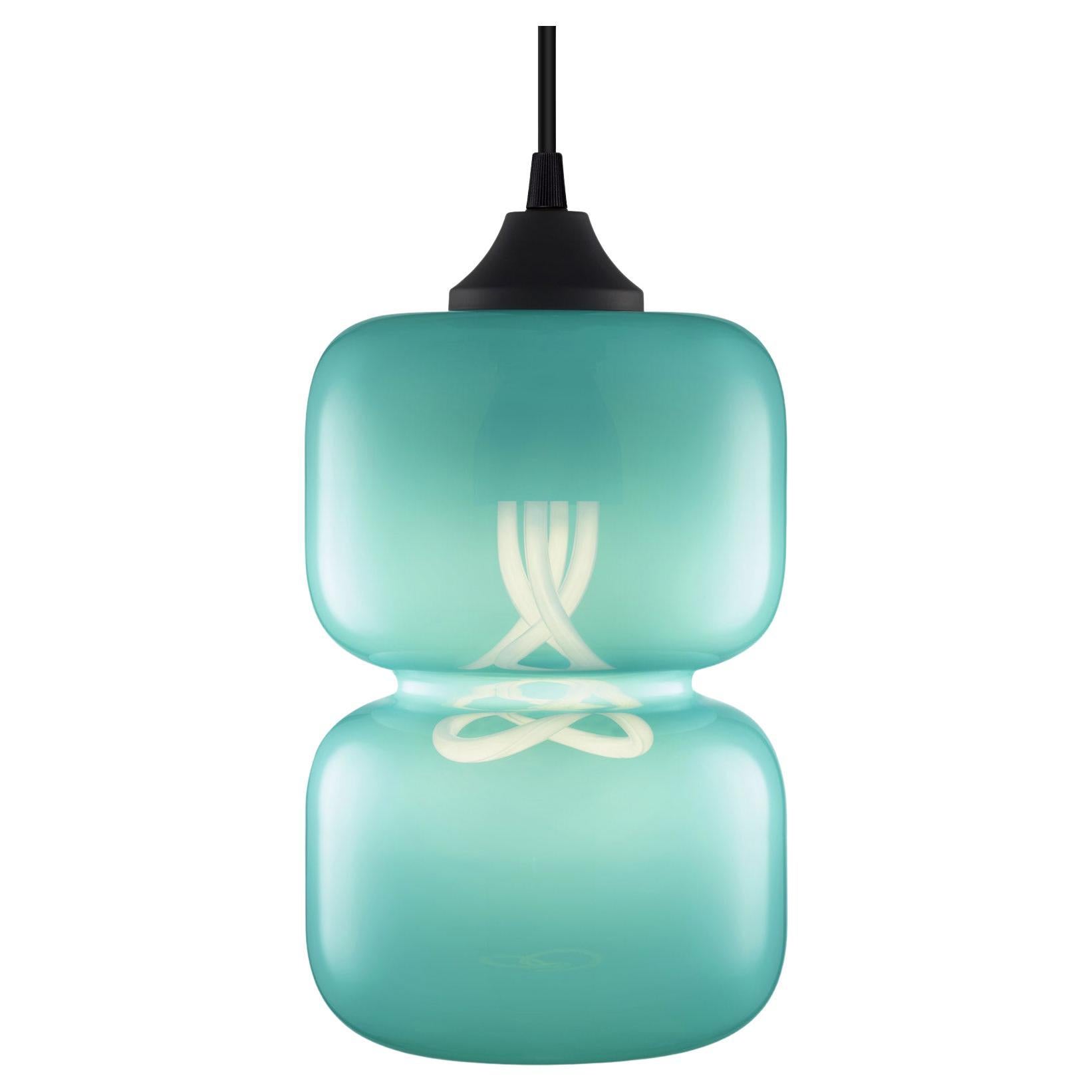 Pinch Cielo Handblown Modern Glass Pendant Light, Made in the USA