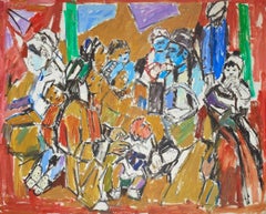 Pinchas Litvinovsky, Untitled, Large Painting of a Bris