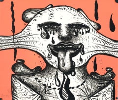 Pinchas Burstein ¨Maryan¨, "Sans titre", 1975, Lithographie, 20.9x24.4 in n4