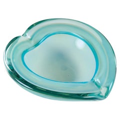 Cuenco de cristal «Sommerso» con forma de pinza