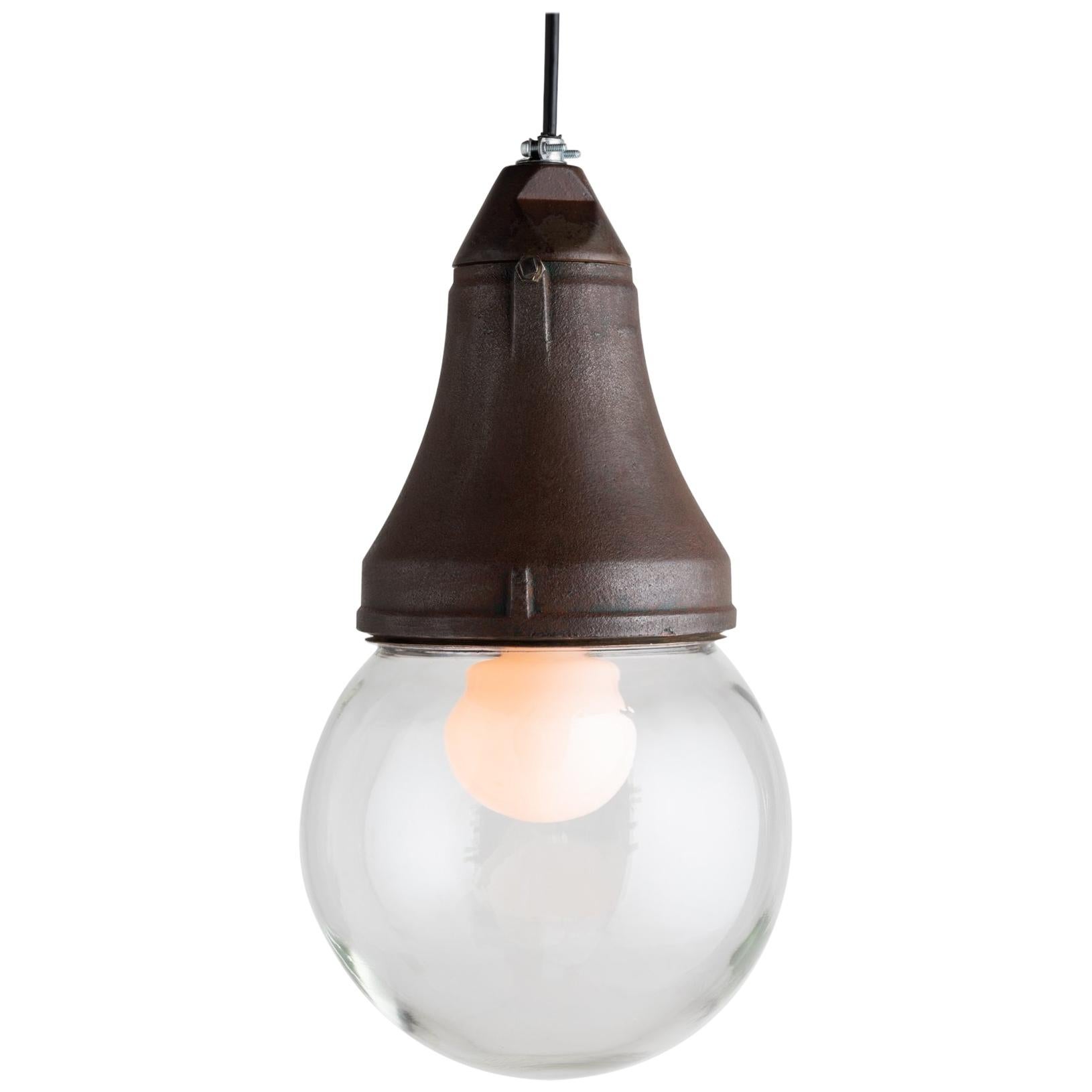 Pinched Top Explosion Proof Pendant, America, circa 1940