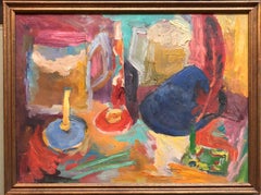 French Expressionist Still Life Fauvist Oil Painting Jewish Ecole de Paris