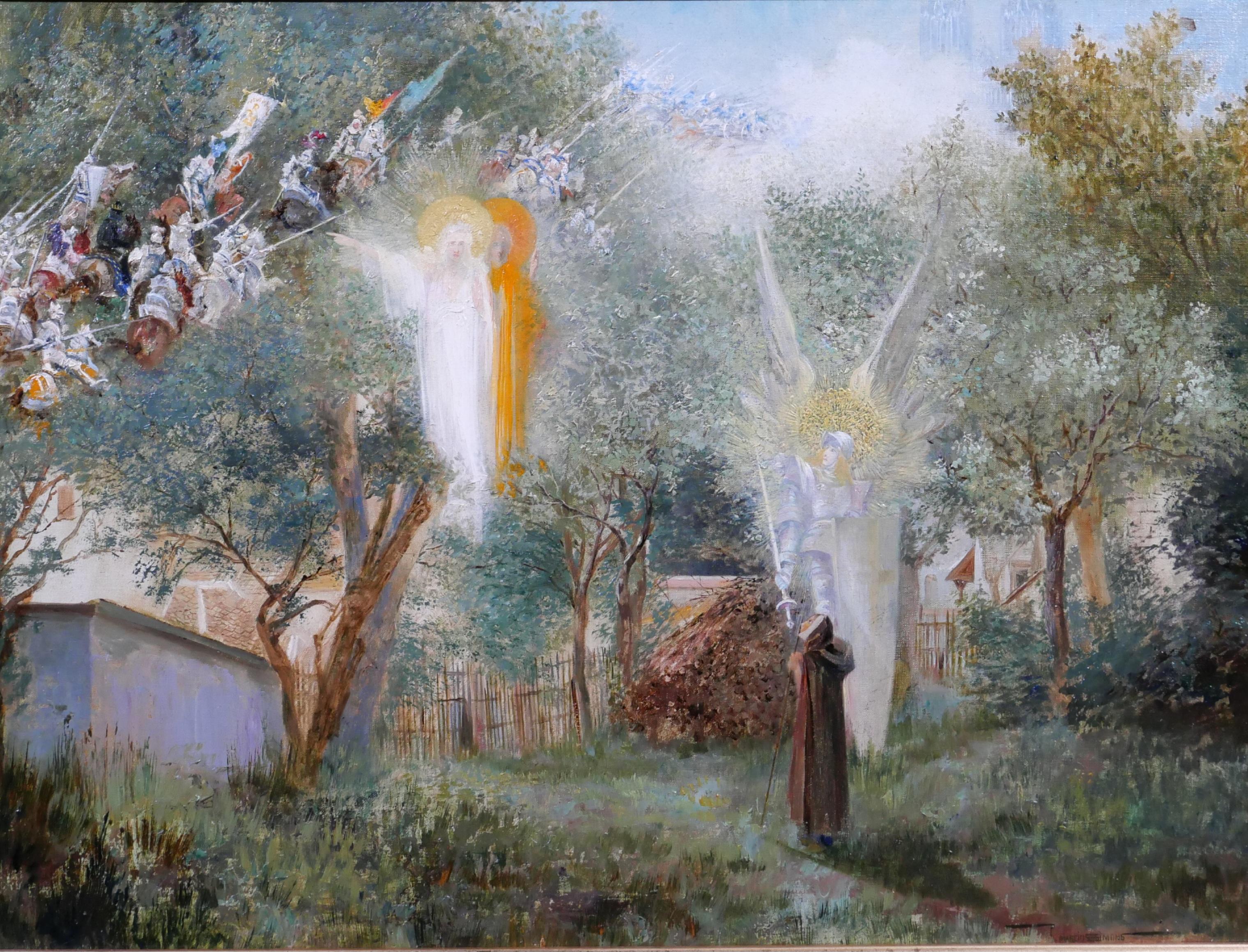 Pinckney Marcius-Simons Figurative Painting – Jeanne d'Arc