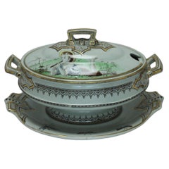 Pinder, Bourne & Co. Sauce Tureen on Stand