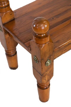 Pine and Maple Bench