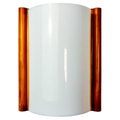 Pine and methacrylate wall lamp, Spain 1980
