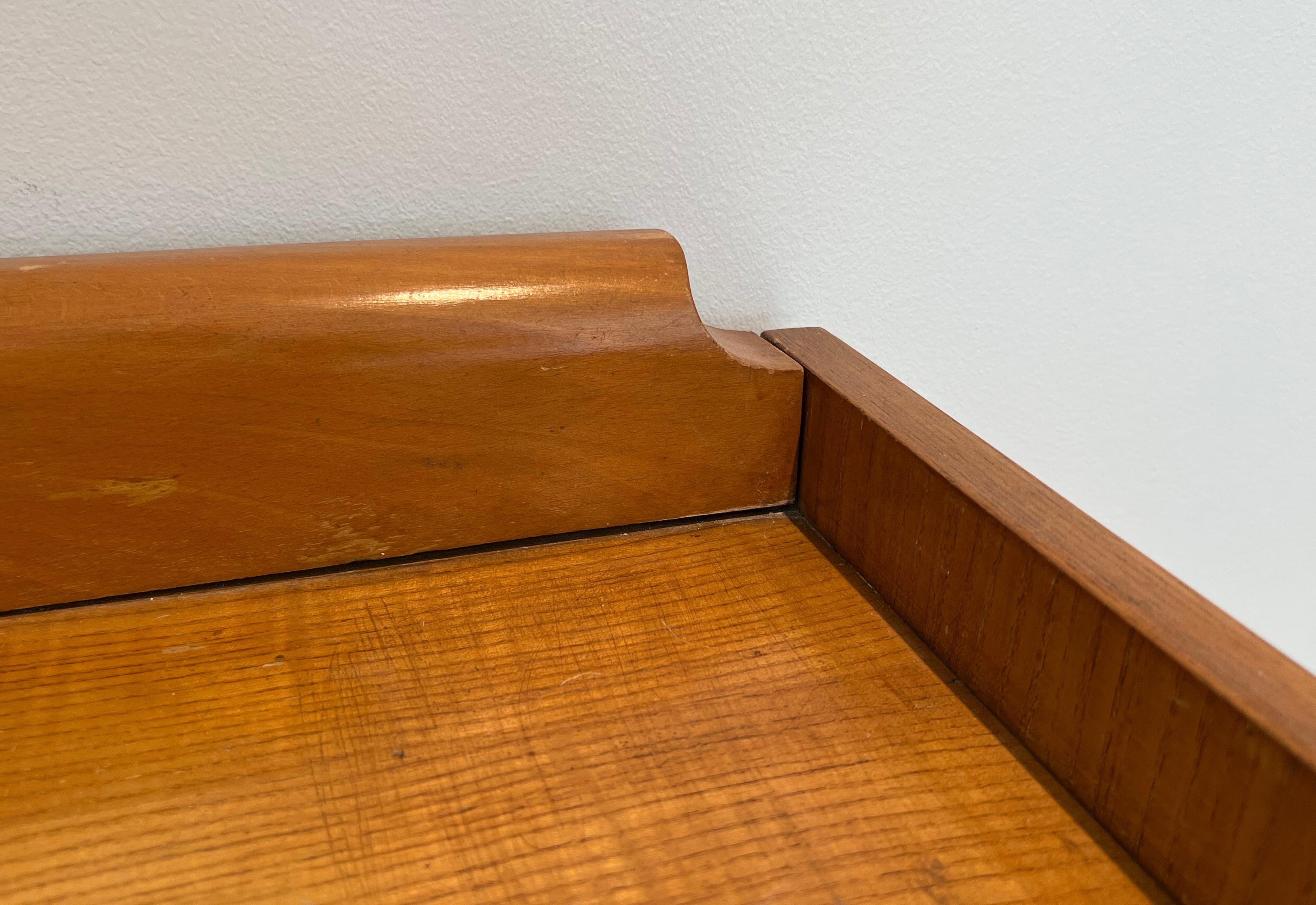 Pine and Rattan Sideboard. French work. Circa 1970 For Sale 2