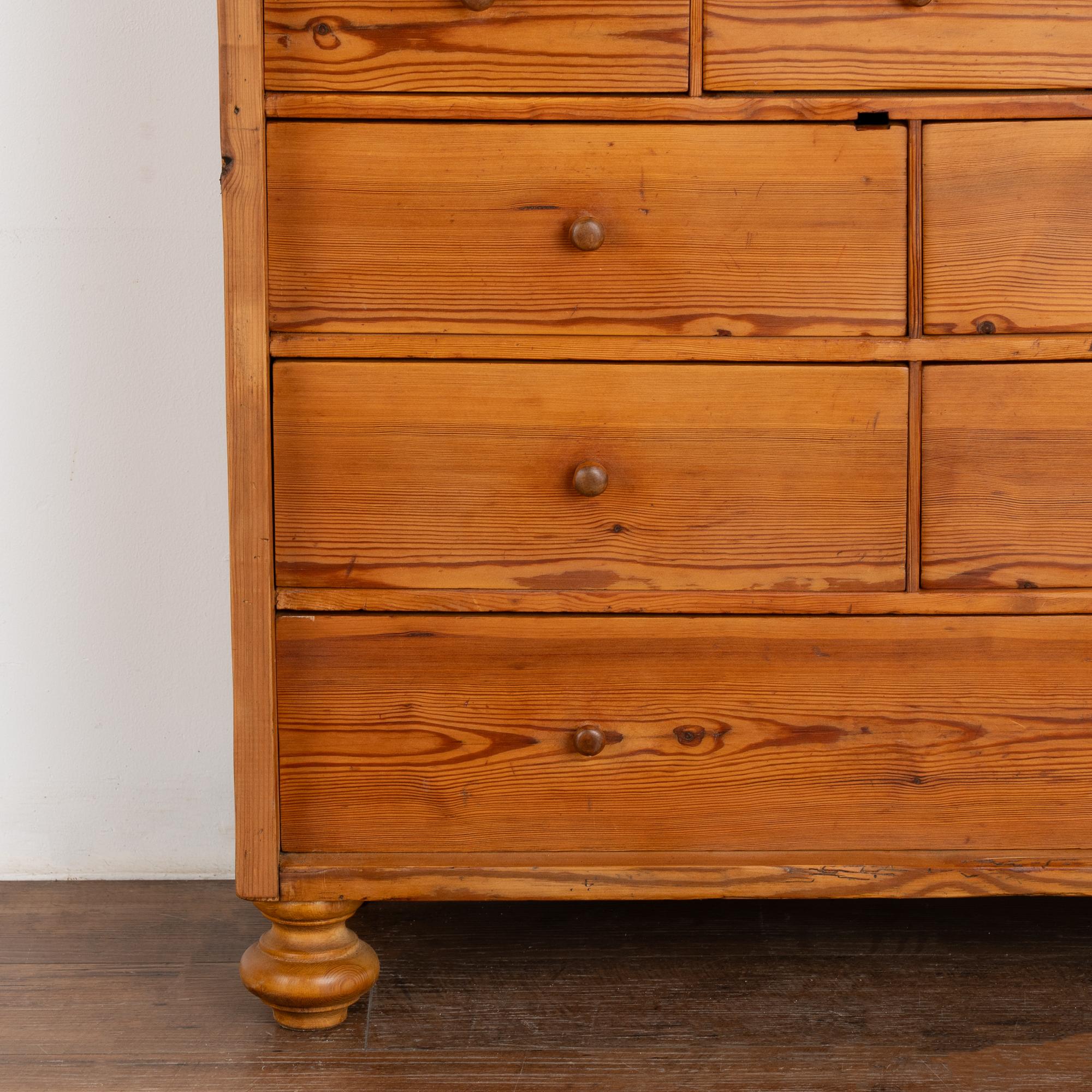 Pine Apothecary Chest of Drawers, Denmark circa 1890 4