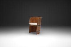 Pine Barrel Armchair by Åby Möbelfabrik, Sweden 1940s