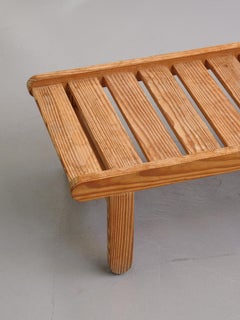 Pine Bench by Bernt Petersen, Denmark, 1960s