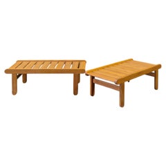 Pine Bench by Bernt Peterson