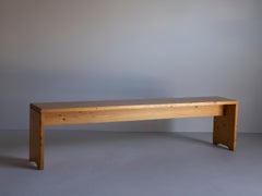 Pine Bench for Arc 1800 by Charlotte Perriand