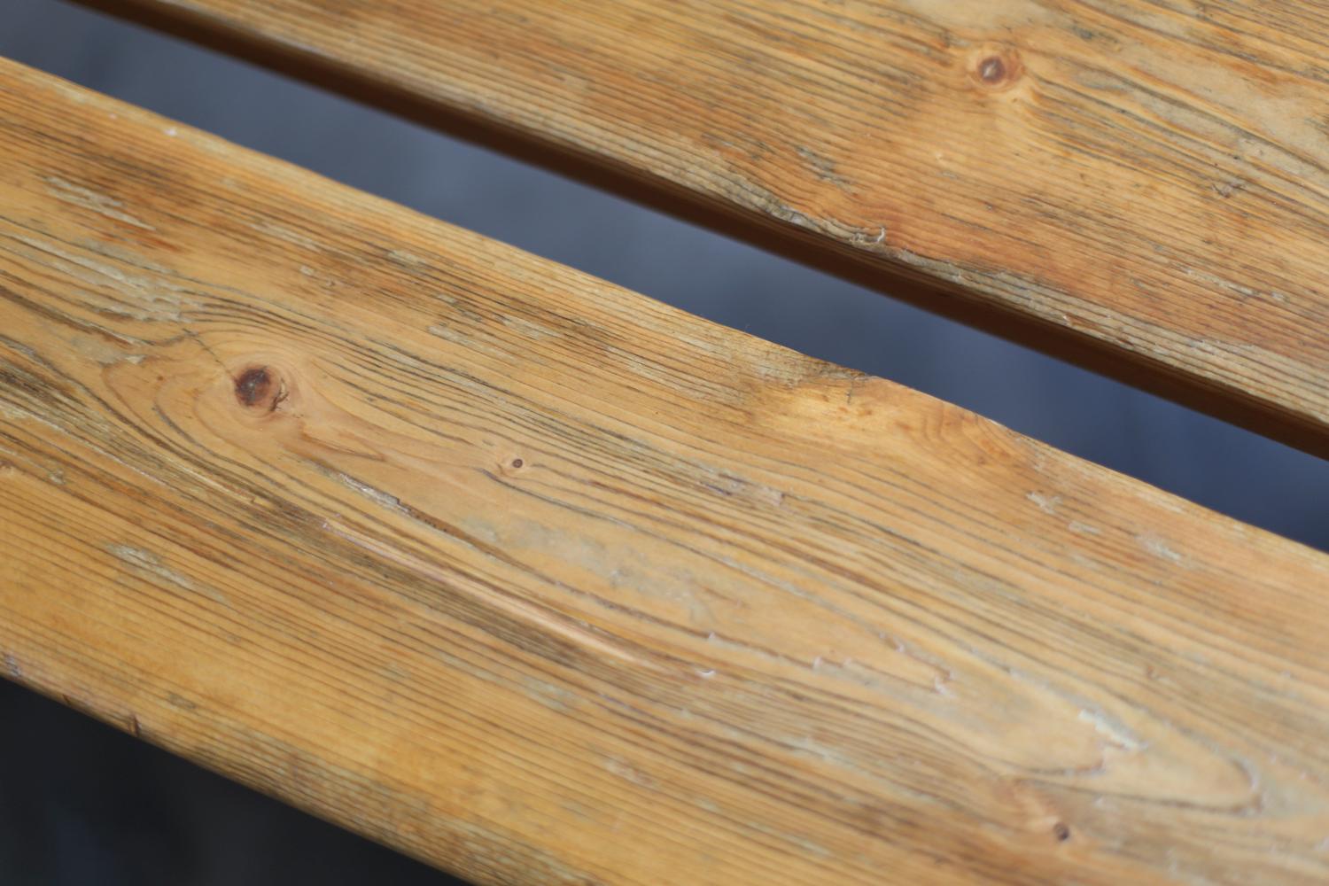 Mid-20th Century Pine Bench for Les Arcs by Chalrotte Perriand For Sale