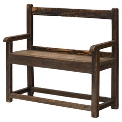 Antique Pine Bench