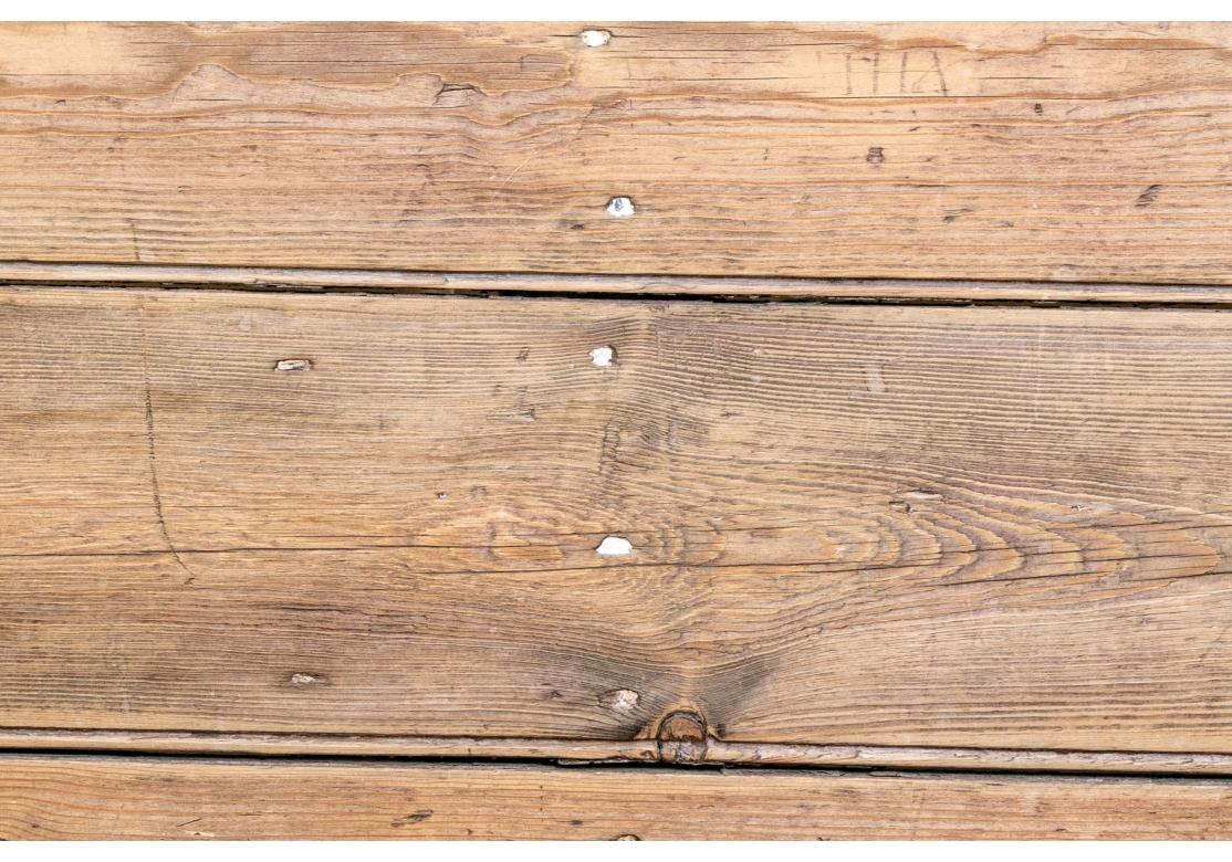 Bench aus Kiefernholz aus antikem Holz im rustikalen Stil  im Angebot 5