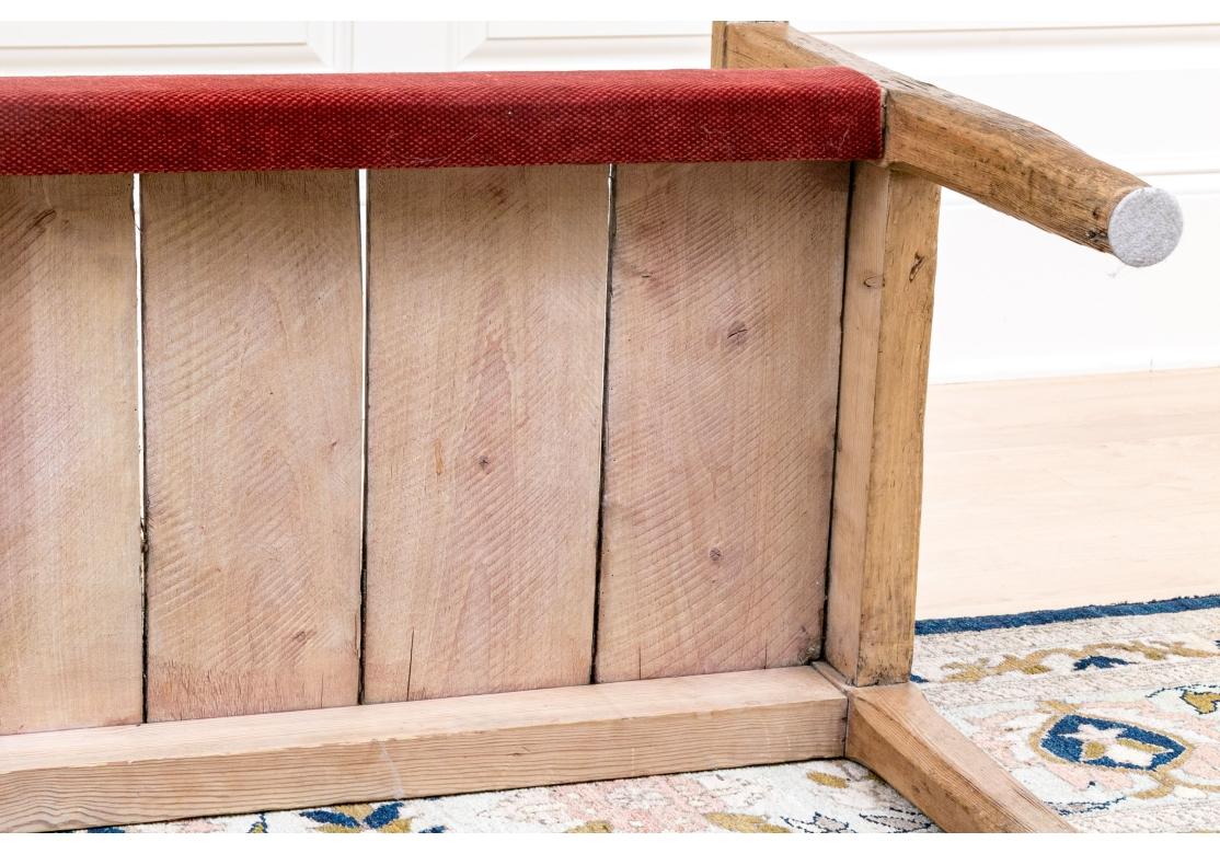Bench aus Kiefernholz aus antikem Holz im rustikalen Stil  im Angebot 12