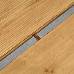 Pine Bench from Les Arcs, France, circa 1973