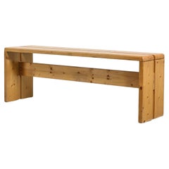Pine Bench from Les Arcs, France, circa 1973