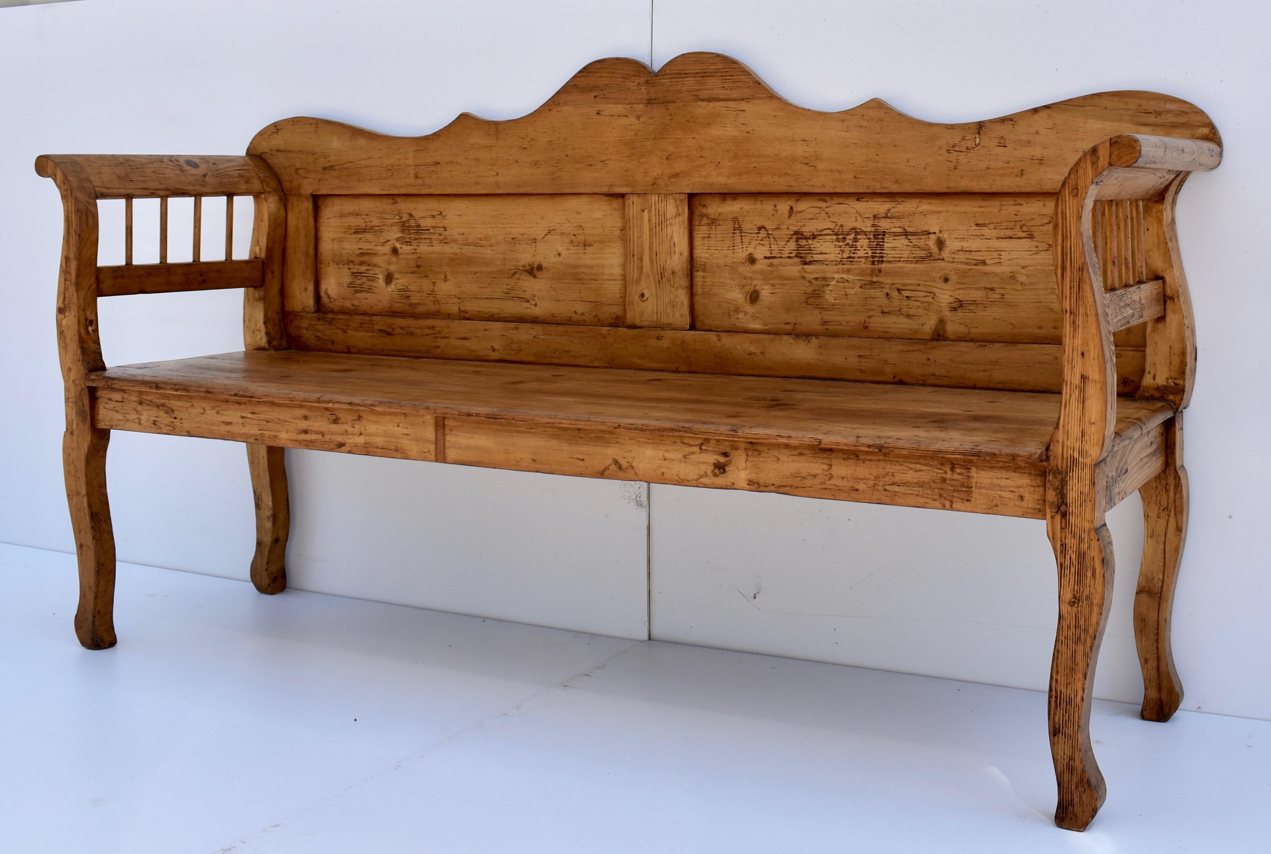 Country Pine Bench or Settle