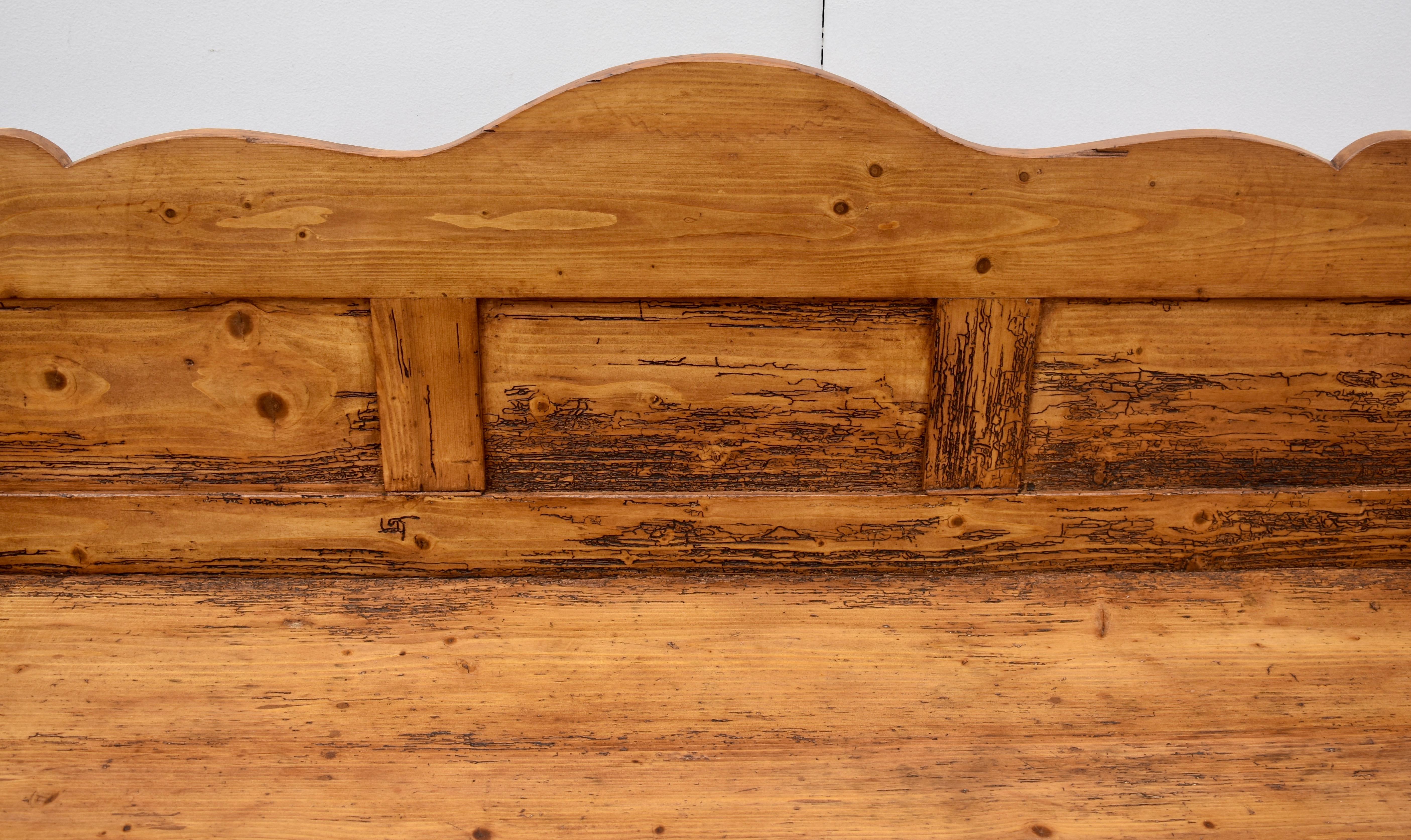 Hungarian Pine Bench or Settle