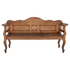 Antique Pine Bench or Settle