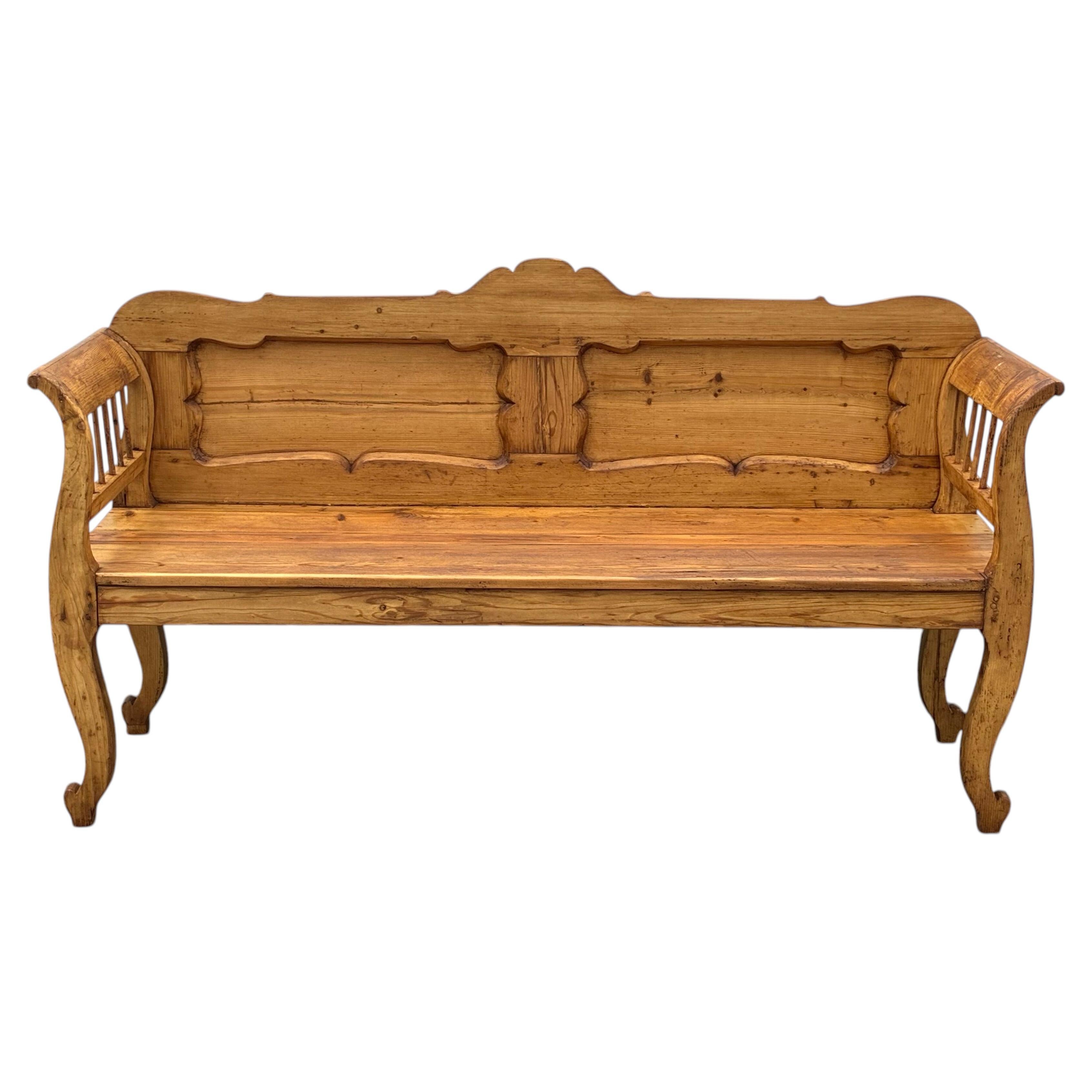 Pine Bench or Settle For Sale