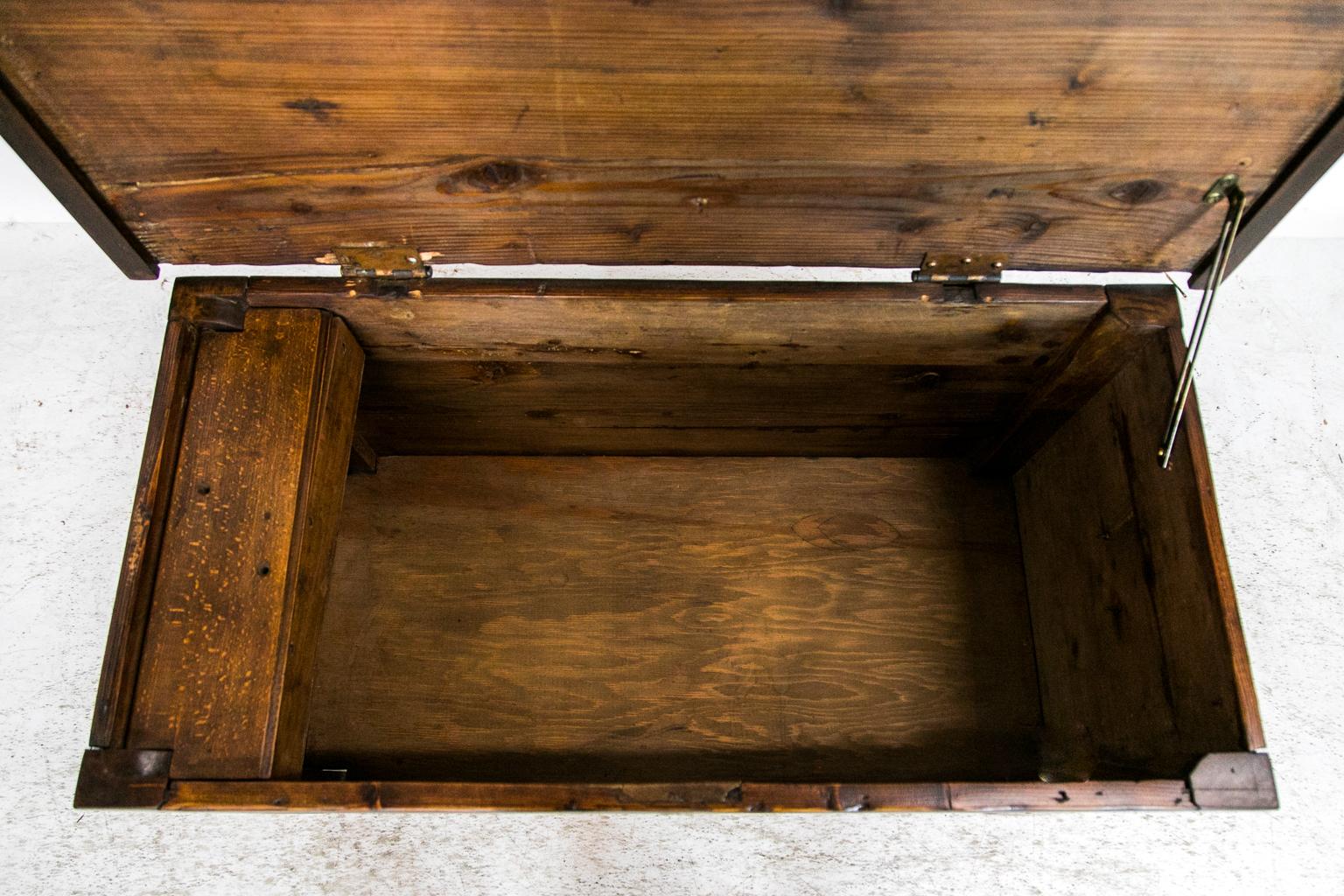 Mid-19th Century Pine Blanket Chest