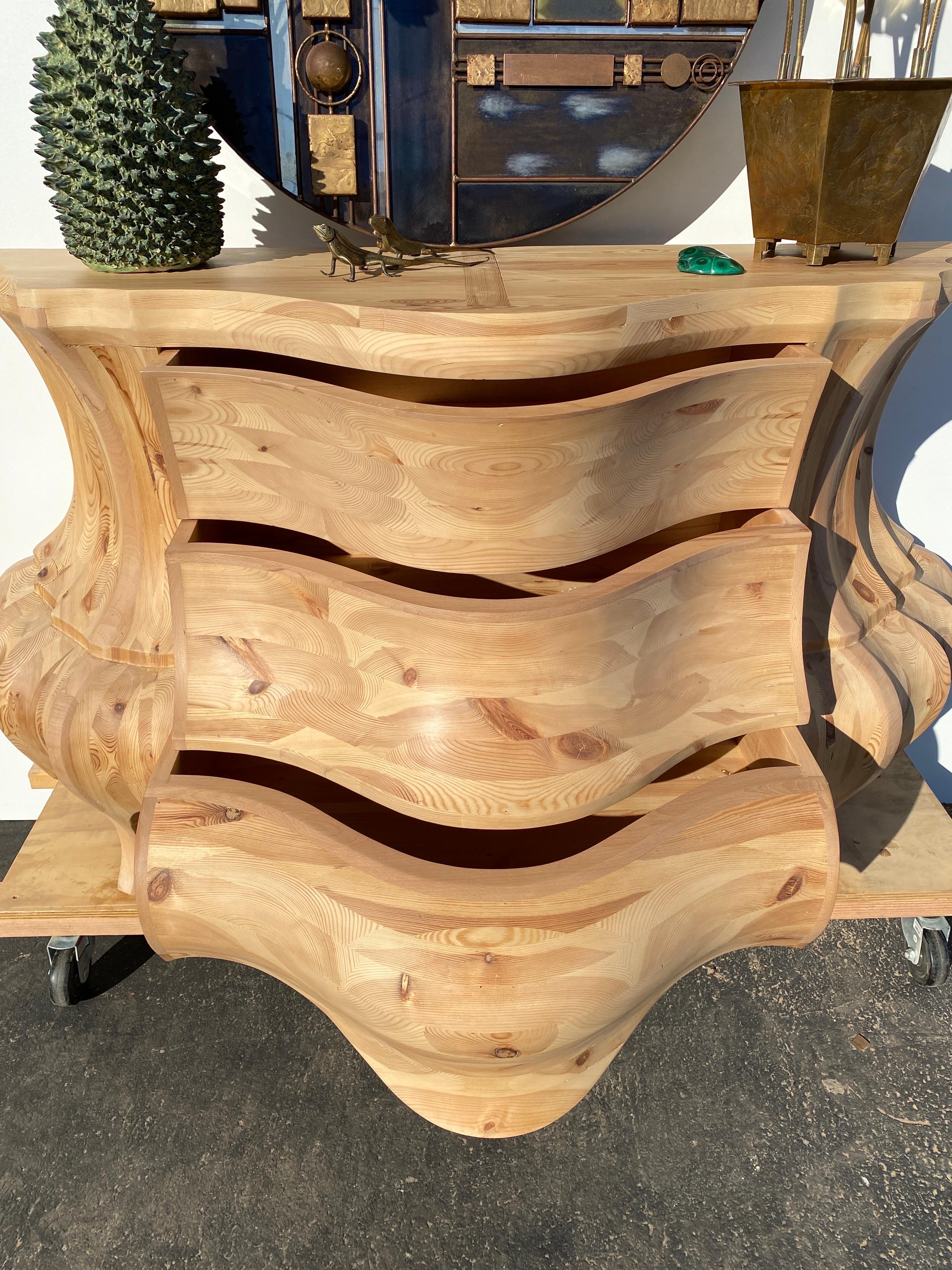 Pine Bombay Chest 5