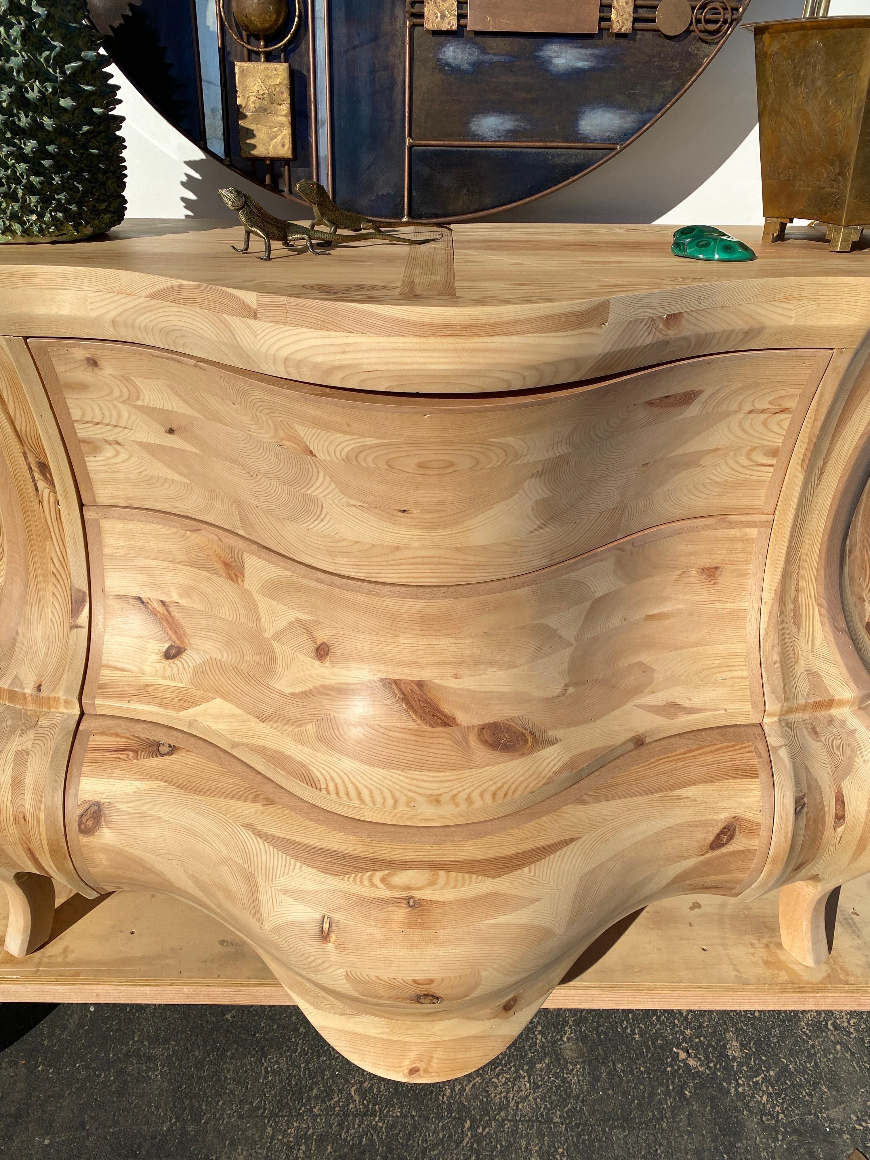 Pine Bombay Chest 8