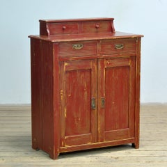 Kiefernholzschrank, um 1920