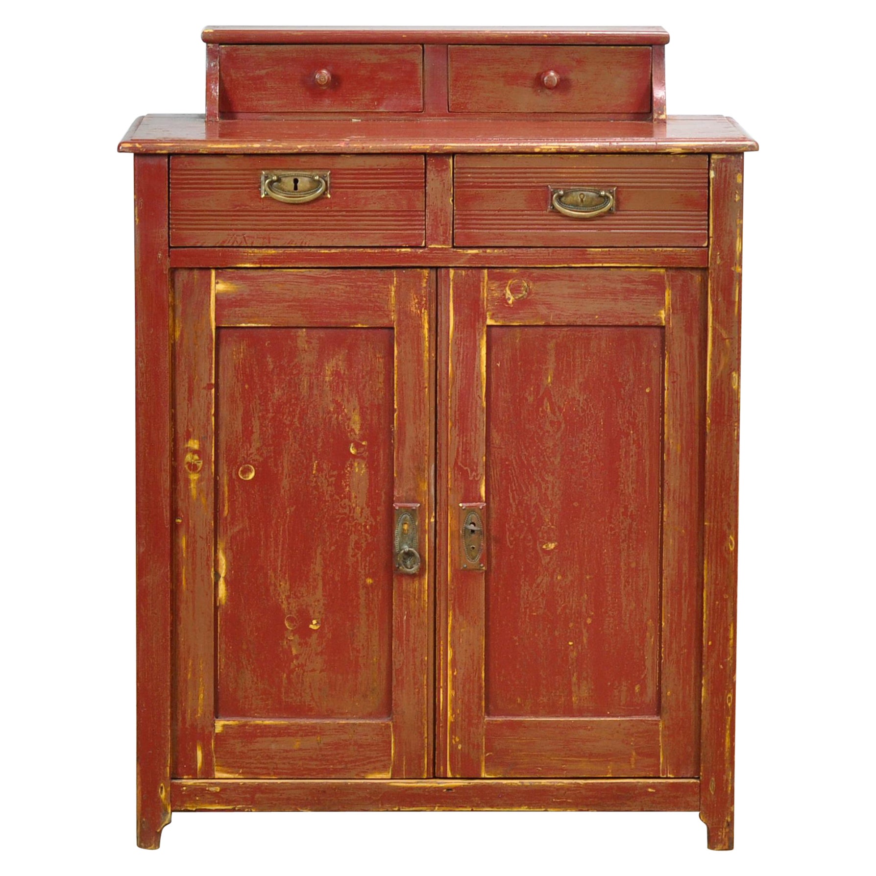 credenza in pino, intorno al 1920