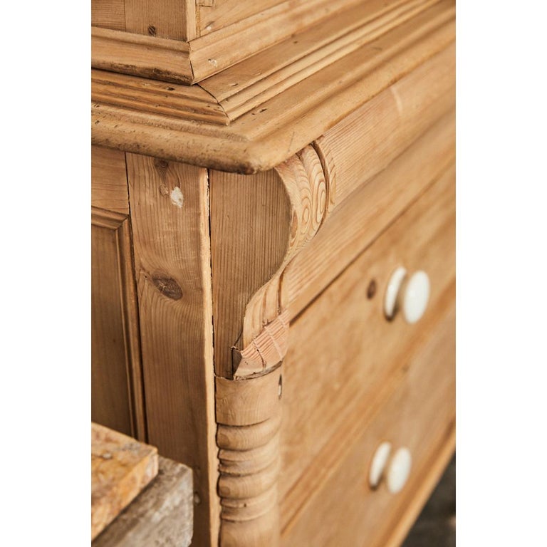 Pine with Blue Interior For Sale at 1stDibs