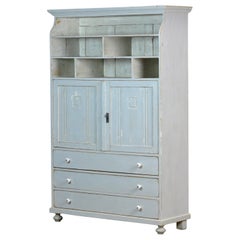 Pine Cabinet With 3 Drawers, 1930's