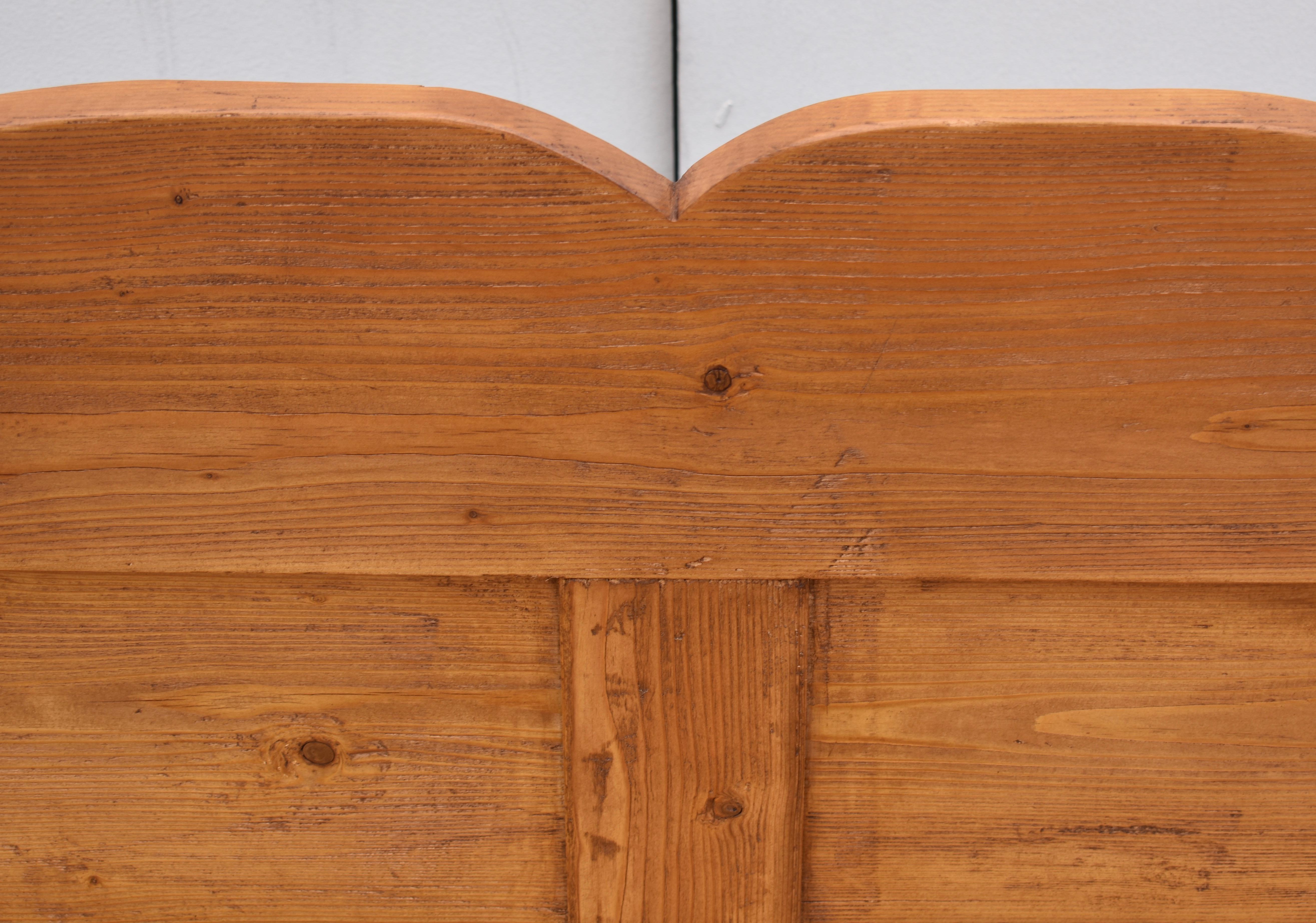 Pine Camel-Back Bench or Settle 2