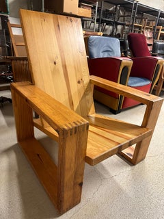 Pine Chair, Ate Van Apeldoorn, NL 1970's
