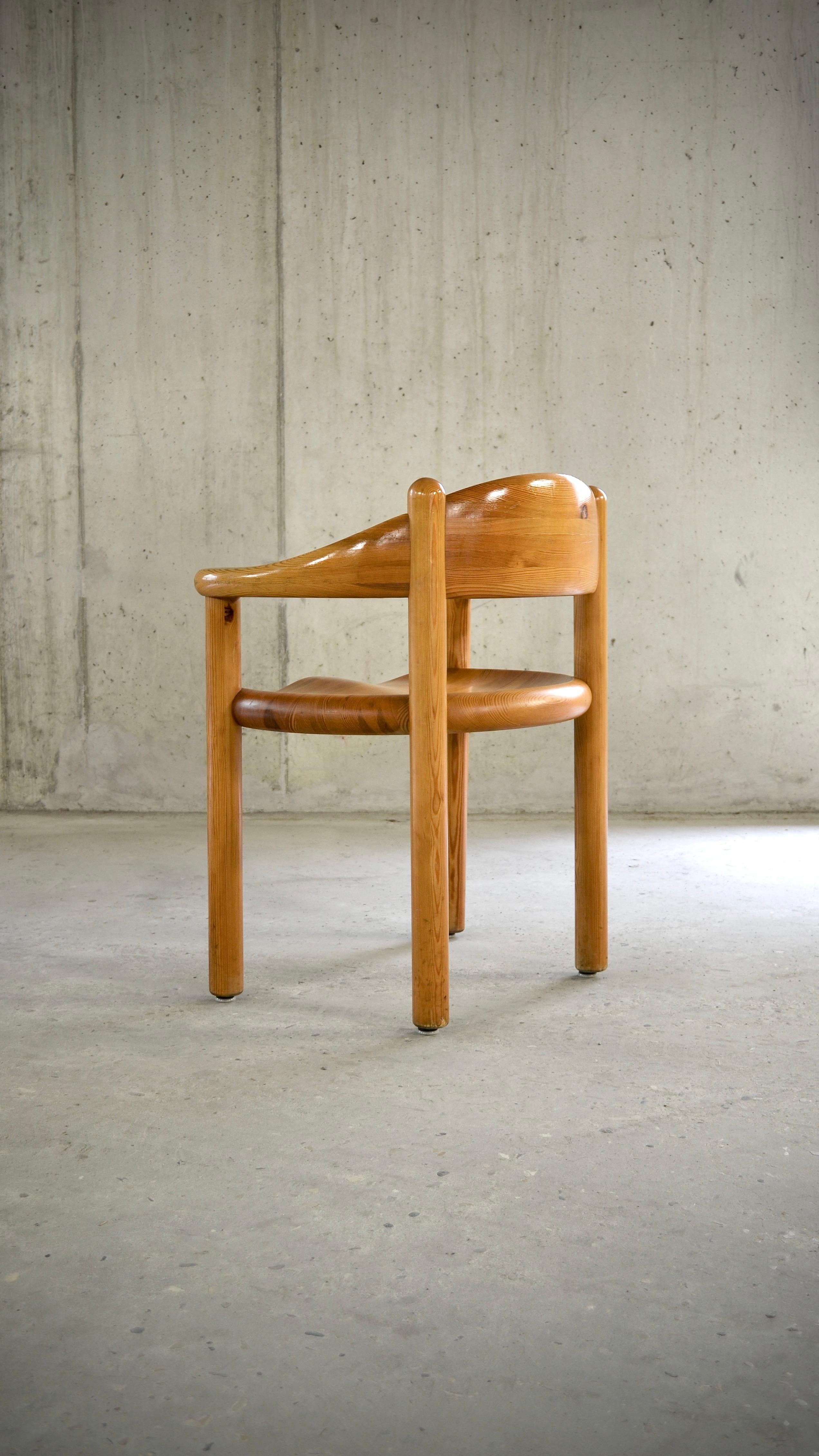 Pine Chairs, Rainer Daumiller, Denmark, 1970's For Sale 8